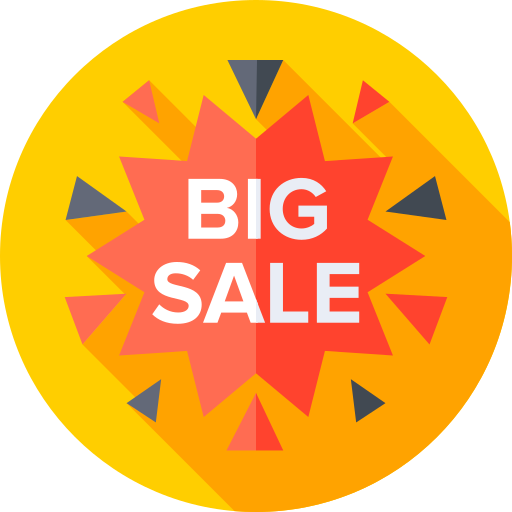 Big sale Flat Circular Flat icon