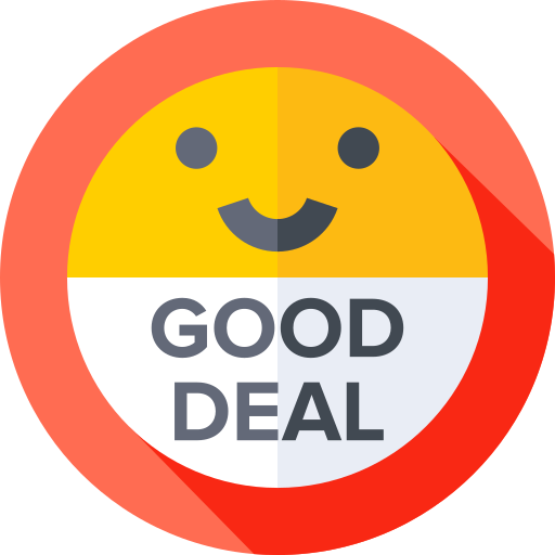 Good deal Flat Circular Flat icon