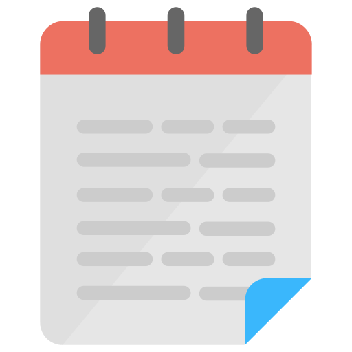 Agenda Generic Flat icon