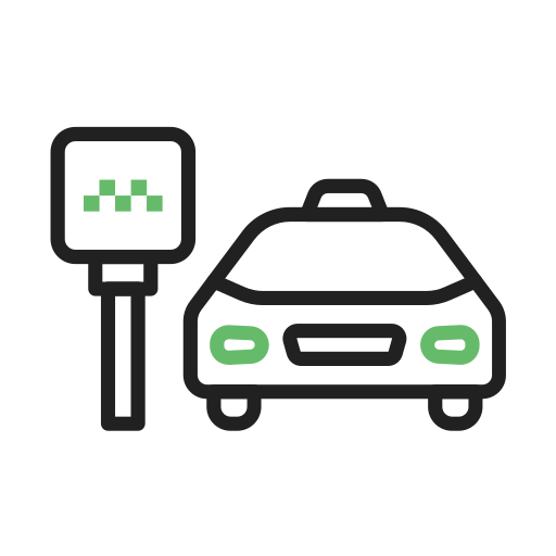 taxistand Generic Outline Color icon