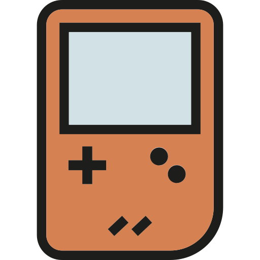 game boy Generic Outline Color icon