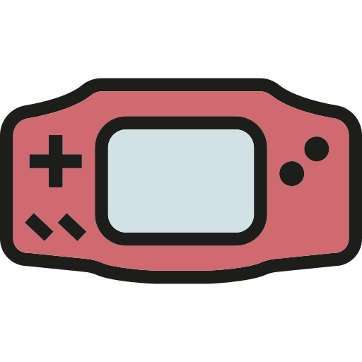 game boy Generic Outline Color icon