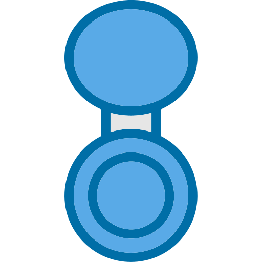 polvo compacto Generic Blue icono