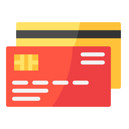 tarjeta de crédito Generic Flags icono