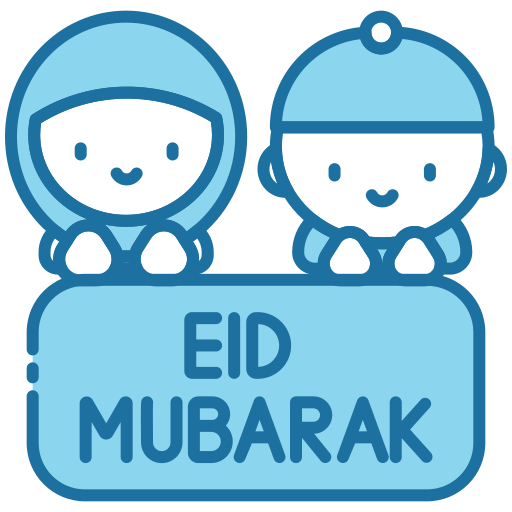 eid 무바라크 Generic Blue icon