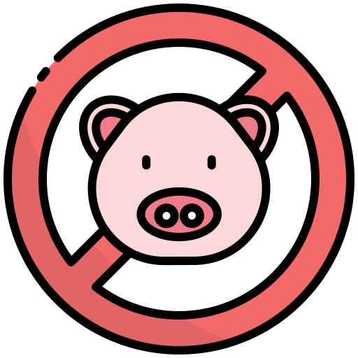 No pork Generic Outline Color icon
