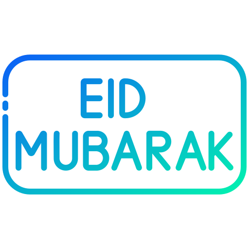 eid mubarak Generic Gradient icono