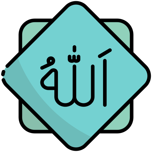 allah Generic Outline Color ikona