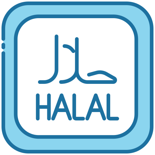 halal Generic Blue icoon