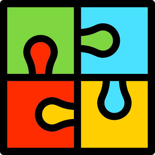 パズル Generic Outline Color icon