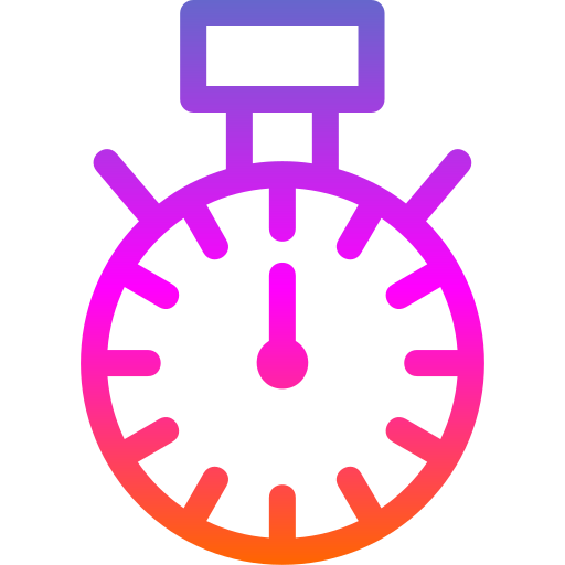 Stopwatch Generic Gradient icon