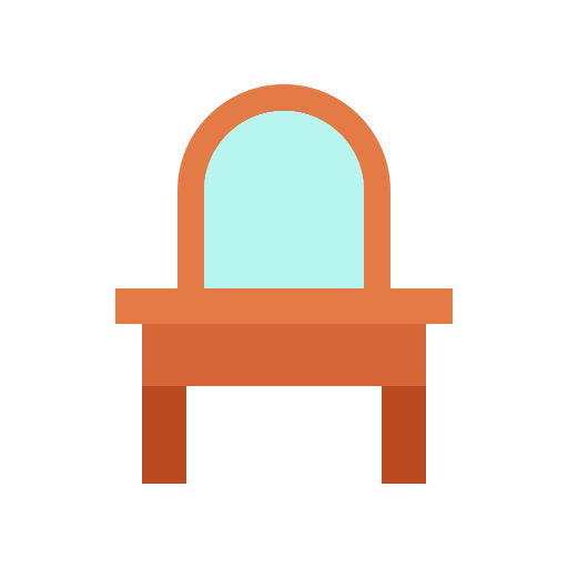 Dressing table Generic Flat icon