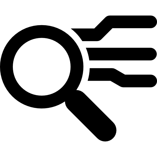 ruta de búsqueda Basic Rounded Filled icono