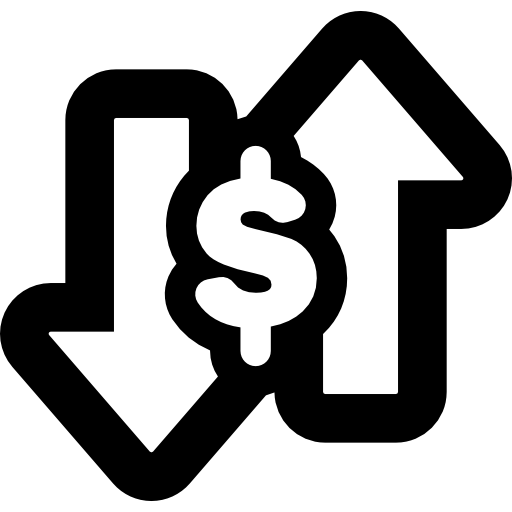 Currency Value  icon