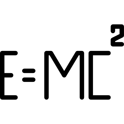 fórmulas de relatividad  icono