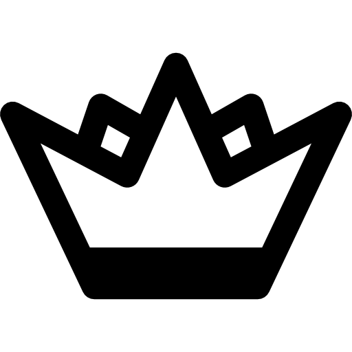 principessa corona  icona