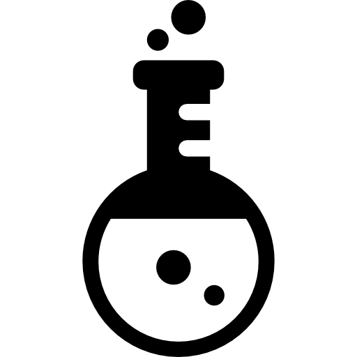 utensilio de química  icono