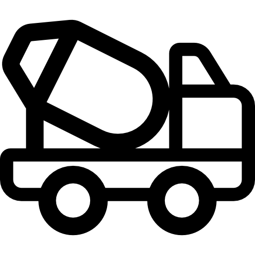 camión mezclador  icono