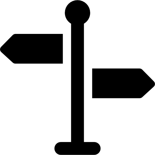 Signpost Pictograms Fill icon