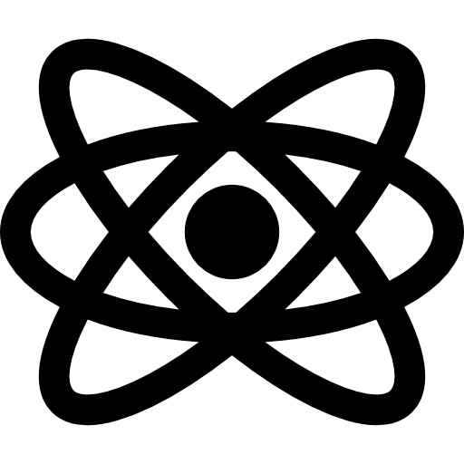 diagramme de l'atome  Icône
