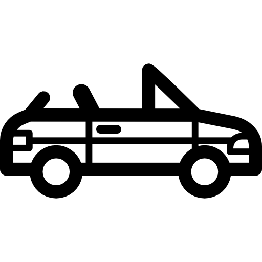 cabrio auto  icon