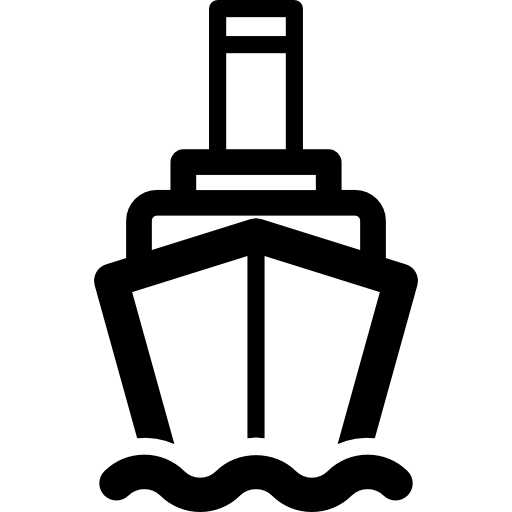 frontaal schip  icoon