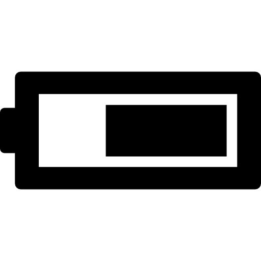 batería del teléfono  icono