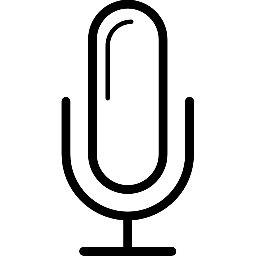 Recording microphone  icon