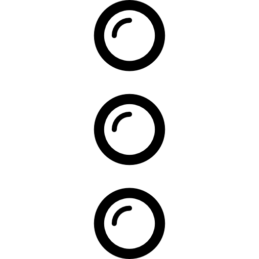três botões  Ícone