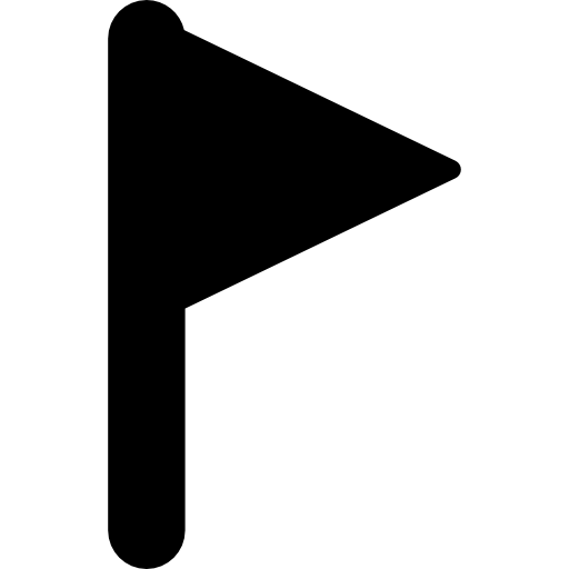bandera de punto  icono