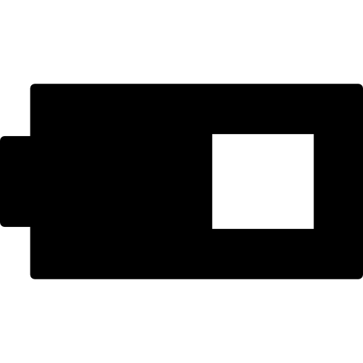 media batería  icono