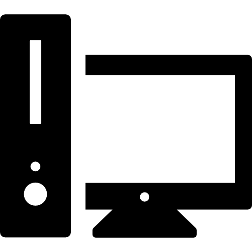 computer fisso  icona