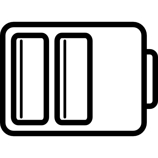 batterij belasting  icoon