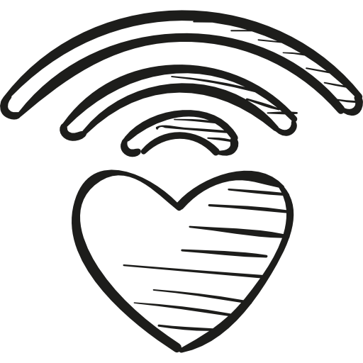 logotipo de puente cariñoso  icono
