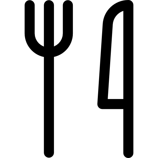 포크 Kiranshastry Lineal icon