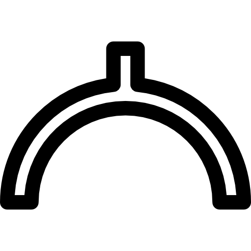 mezzogiorno Basic Rounded Lineal icona
