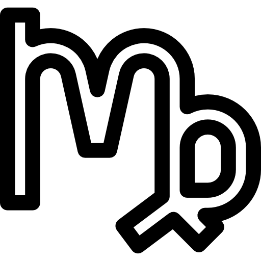 vergine Basic Rounded Lineal icona
