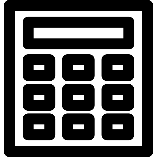 Calculator Kiranshastry Lineal icon