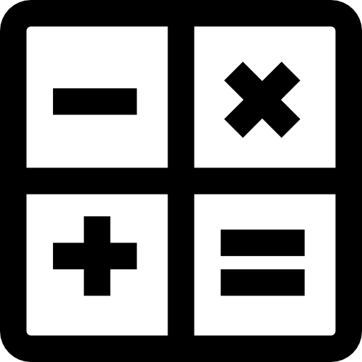 matematyka Kiranshastry Lineal ikona