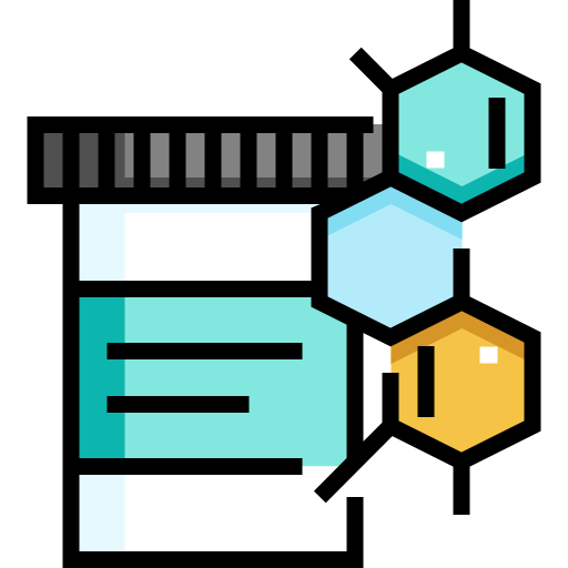 薬 Detailed Straight Lineal color icon