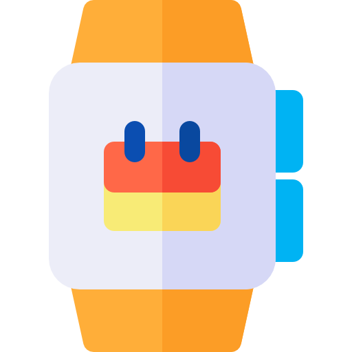 smartwatch Basic Rounded Flat icon