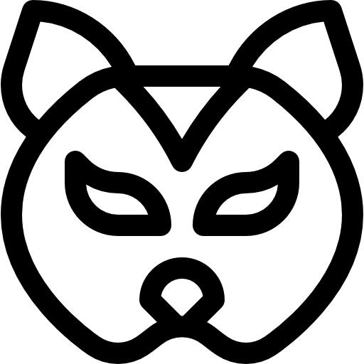 マスク Basic Rounded Lineal icon