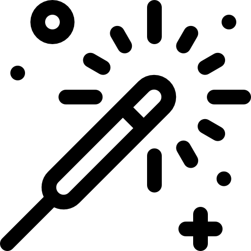 bengala Basic Rounded Lineal icono
