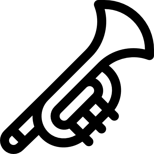 트럼펫 Basic Rounded Lineal icon