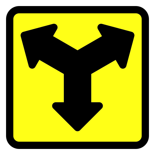 Three arrows Generic Outline Color icon