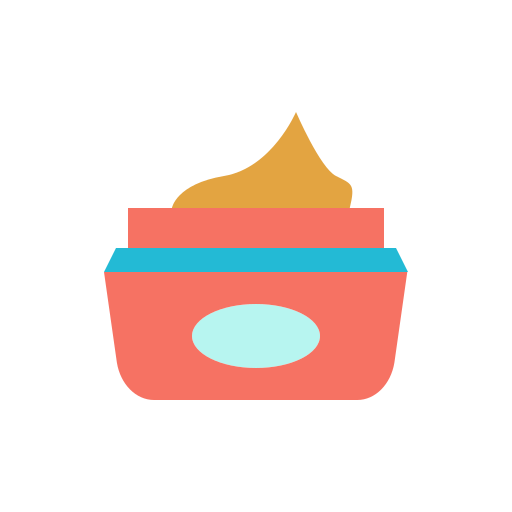 vochtinbrengende crème Generic Flat icoon