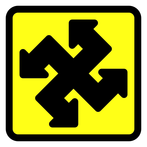 vier pfeile Generic Outline Color icon