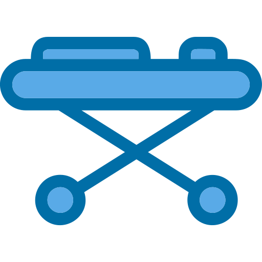 Stretcher Generic Blue icon