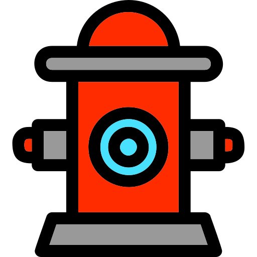 Fire hydrant Generic Outline Color icon