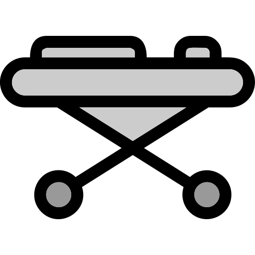 Stretcher Generic Outline Color icon